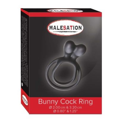 Изображение Эрекционное кольцо Malesation bunny cock ring (0131)