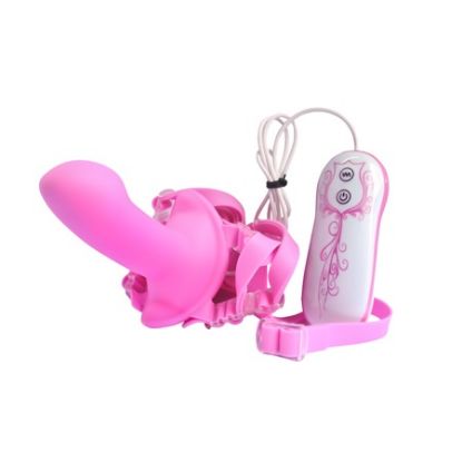 Picture of Vibrators Vibe therapy Narcissism (0154) pink strap-on
