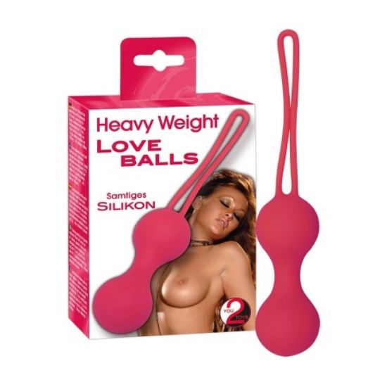 Изображение Вагинальные шарики Heavy weight love balls (1105) красные