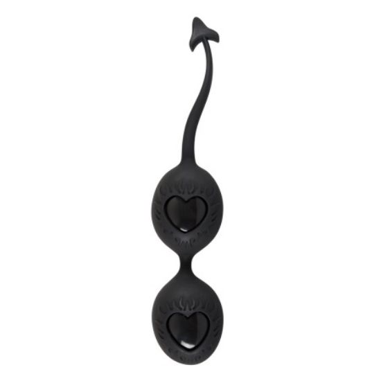 Attēls Vaginālās bumbiņas Black velvet balls (1104) melnas