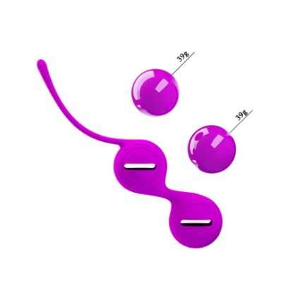 Attēls Vaginālās bumbiņas Kegel tighten up I (1104) violetas