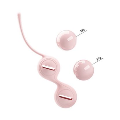 Attēls Vaginālās bumbiņas Kegel tighten up I (1104) rozā
