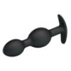 Attēls Anālā virtene Silicone anal balls (1220) melna