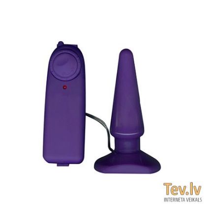 Picture of Vibrators ToyJoy Funky Vibrating Buttplug (1212) violets