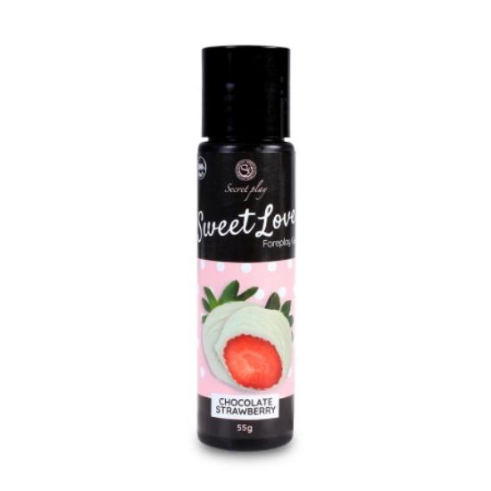 Attēls Lubrikants Sweet love (0650) strawberry white chocolate 55g