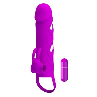 Attēls Uzmava Silicone vibrating bullet (0200)