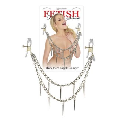 Attēls Rotājums Fetish fantasy series (0528) Rock hard nipple clamps