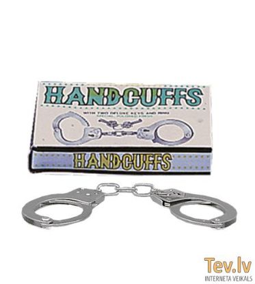 Attēls Rokudzelži Metal handcuffs (0918)