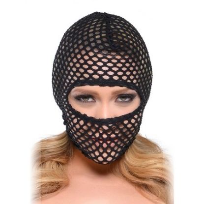 Picture of Maska Fetish fantasy series (0906) fishnet hood