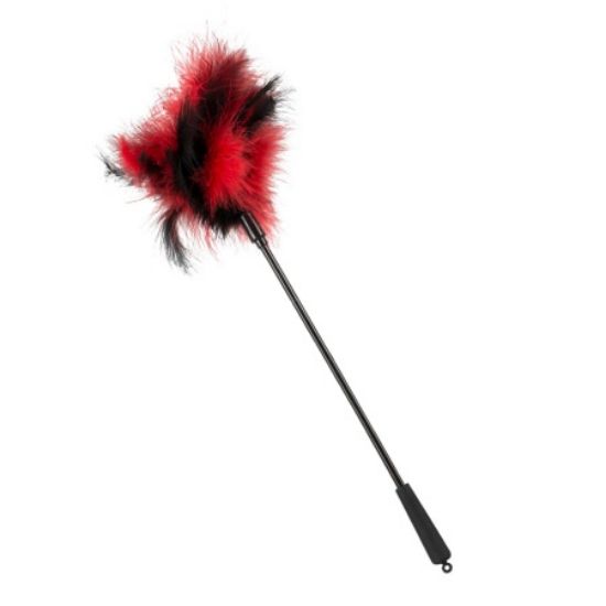 Picture of Spalviņa Feather Wand (1287) melna un sarkana