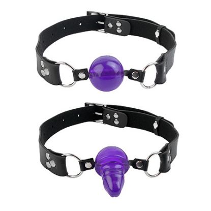 Attēls Mutes aizbāznis Penis ball gag (0906)