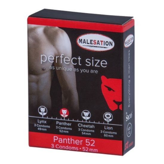 Attēls Malesation Panther 52 (0541) prezervatīvi