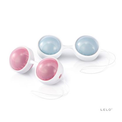 Attēls Vaginālās bumbiņas LELO Luna Beads (0108) pink gray rozā pelēks