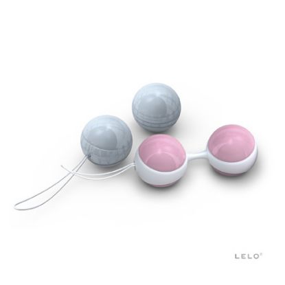 Attēls Vaginālās bumbiņas LELO Luna Beads mini (0108) pink gray rozā pelēks