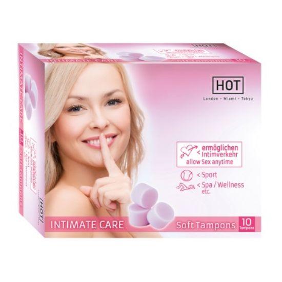 Attēls Oriģinālie mīkstie tamponi (0820) Hot intimate care