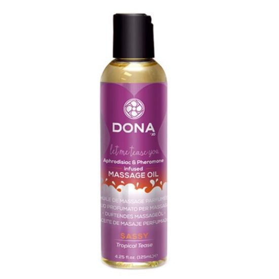 Attēls Masāžas eļļa Dona Sassy tropical rease (0791) 110ml