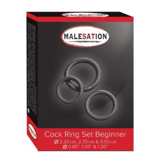 Picture of Erekcijas gredzens Malesation cock set beginner (0131)