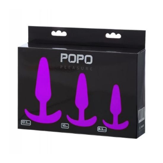 Attēls Komplekts Popo pleasure (0119) violets