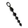 Attēls Anālā virtene Malesation ballchain medium (1229) melna
