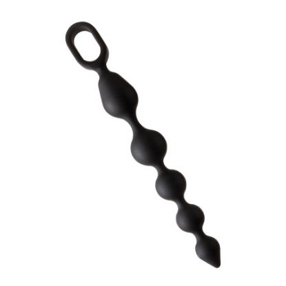 Attēls Anālā virtene Malesation ballchain medium (1229) melna