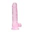 Picture of Dildo RealRock 8 (1217) Crystal clear v2 pink