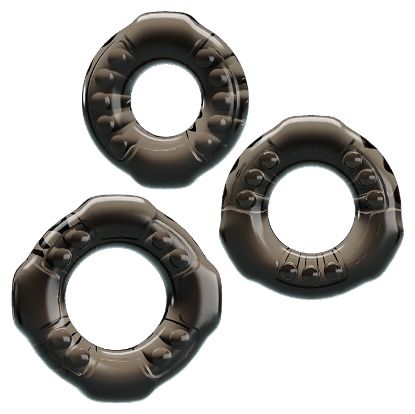 Picture of Cock ring set Yvonne (0353) black