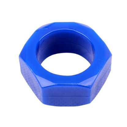 Изображение Эрекционное кольцо Nust bolts (0291) синее