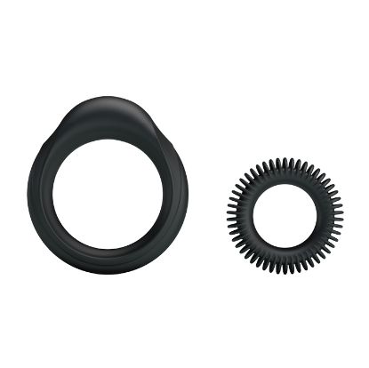 Picture of Erection ring set Ring manhood (0353) black
