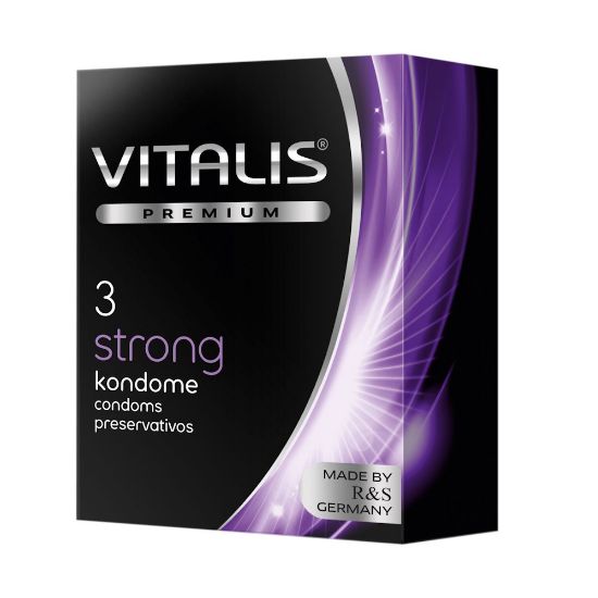 Изображение Презервативы Vitalis premium (0540) strong