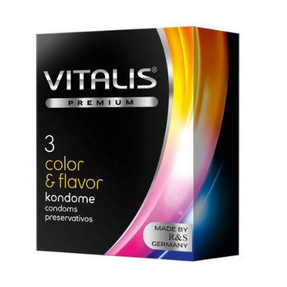 Изображение Презервативы Vitalis premium (0540) color & flavour