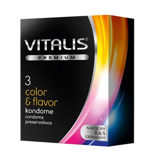 Изображение Презервативы Vitalis premium (0540) color & flavour